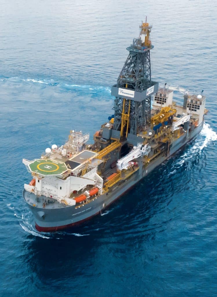 Deepwater Titan drillship; Credit: Transocean