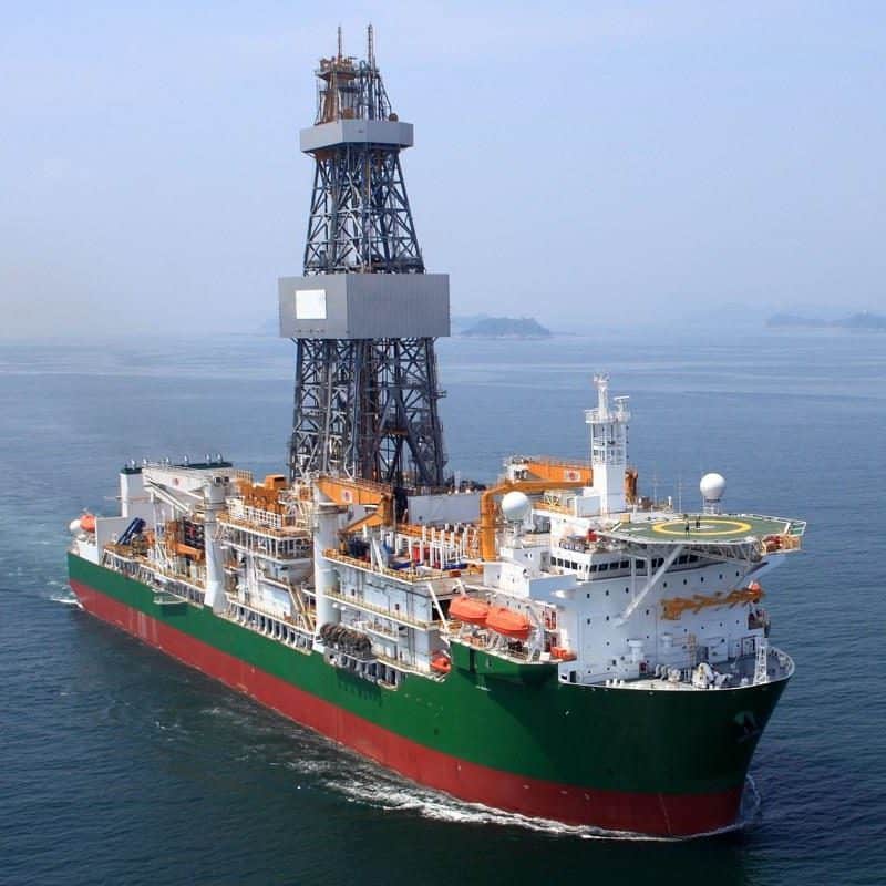 Santorini drillship; Credit: Saipem